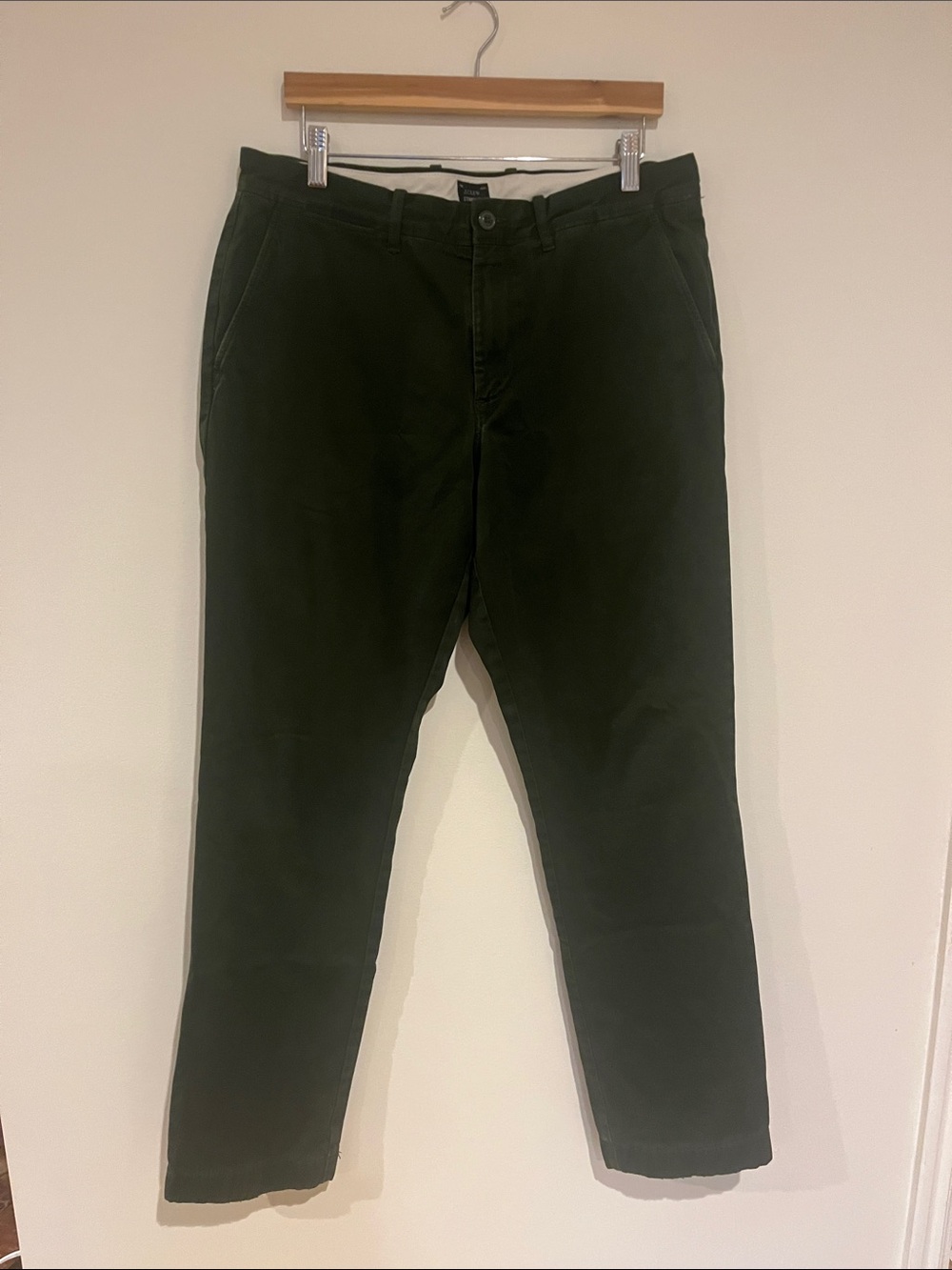 J. Crew Dark Olive Green Chinos